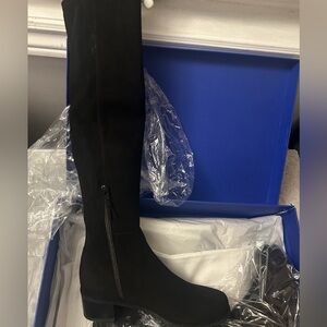 Stuart Weitzman Black Suede US6